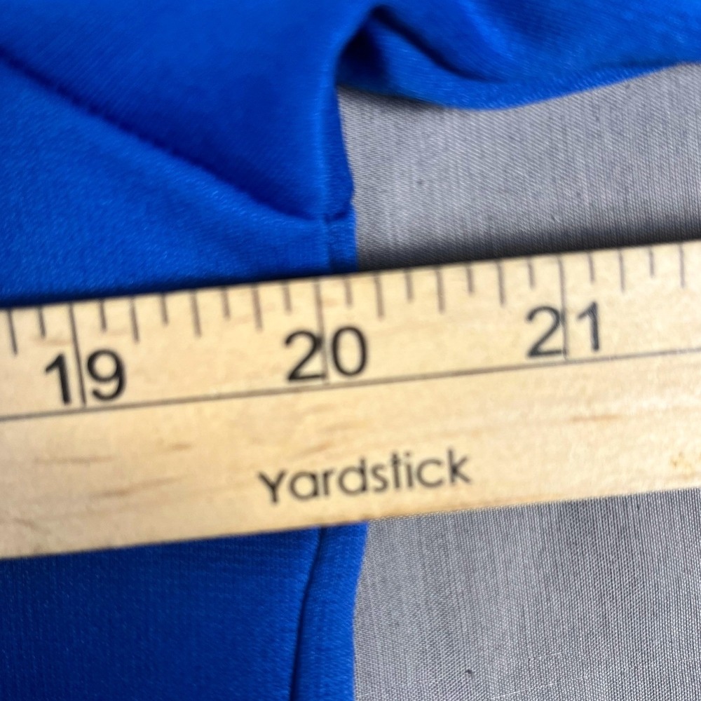 Under Armour Pullover Youth YXL Loose Fit Royal Blue Quarter-Zip Athletic EUC - Picture 9 of 10